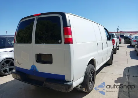2012 Chevrolet Express 2500 Work Van z USA, uszkodzony, nr VIN 1GCWGFBA5C1194666